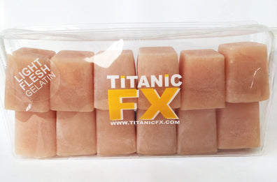 Titanic FX Prosthetic Gelatin - Light Flesh Colour (1KG) - The Makeup Armoury